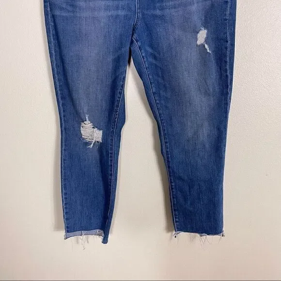 Madewell The High Rise Distressed Slim Boy Jeans - Picture 4 of 10